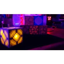 BYR Minecraft Işık Blokları: Litofan (Sadece Plastik Aparattır!!!) 3D