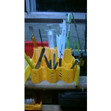 BYR Atölye Için Altıgen Konteyner (Sadece Plastik Aparattır!!!) 3D