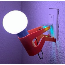 BYR 3D Işık | 3D Lamba | Lampara 3D | ESP32 | Alexa | Mikrodash (Sadece Plastik Aparattır!!!) 3D