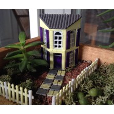 BYR Minyatür Evi Akdeniz 5 (Sadece Plastik Aparattır) 3D