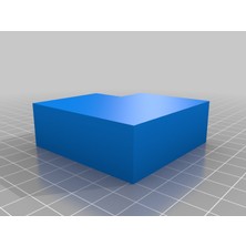 BYR Duvar Kablosu Koruyucusu 90 Derece Köşe (Sadece Plastik Aparattır!!!) 3D