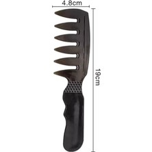 BYR Profesyonel Geniş Diş Tarağı (Insan Için Şekillendirme Saç Tarağı) (Sadece Plastik Aparattır!!!) 3D