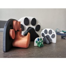 BYR Köpek Tasma Askısı (Sadece Plastik Aparattır) 3D