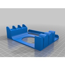 BYR Mutfak Çekmece Bıçak Tutucu (Sadece Plastik Aparattır!!!) 3D