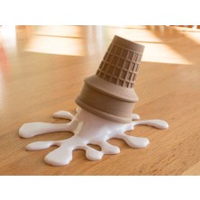 BYR Dondurma Koni Splat Askı (Sadece Plastik Aparattır!!!) 3D