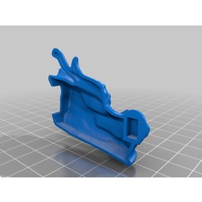 BYR Ejderha Kafa Diş Fırçası Kapağı (Sadece Plastik Aparattır!!!) 3D