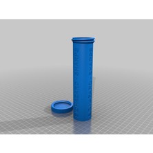 BYR Seyahat Boyutu Keskin Konteyner (Sadece Plastik Aparattır!!!) 3D