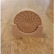 BYR Mandala Coaster (Sadece Plastik Aparattır!!!) 3D