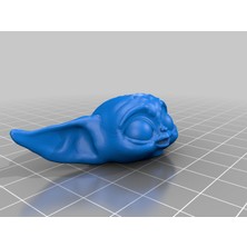 BYR Bebek Yoda Diş Macunu Kusması Kombine (Sadece Plastik Aparattır!!!) 3D