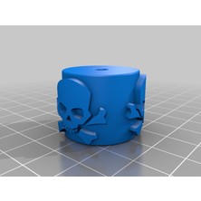 BYR Desenler Için Kil Makaraları (Sadece Plastik Aparattır!!!) 3D