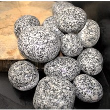 Benekli Dolomit Taşı 5 kg 6-10 cm Bahçe Dekoratif Taş, Dere Taşı