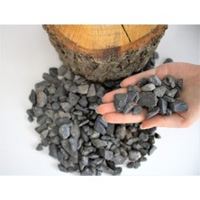 Siyah Bazalt Taş 1 kg 1,5-2,5 Cm, Bahçe ve Dekorasyon Taşı