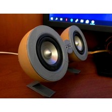 BYR Mini Masaüstü Hoparlörler (Sadece Plastik Aparattır!!!) 3D