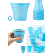 Renkli Parti Bardakları – 25’li Paket | Pembe, Altın, Gri, Mavi Seçenekli