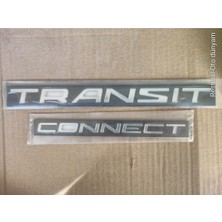 Transit Connect Bagaj Yazısı Yeni Kasa Transit Connect 2li Takım Yeni Model Bantlı Oto Logo Aksesuar