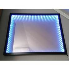 BYR Dıy LED Infinity Illusion Aynası (Plastik Aparattır!!!) 3D