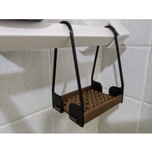 BYR Havlu Rafı Sabun Tutucu (Sadece Plastik Aparattır!!!) 3D