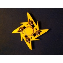 BYR Ninja Star Fidget Spinner (Güncelleme) (Plastik Aparattır!!!) 3D