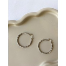 Xuping Silver Burgo Model Halka Küpe