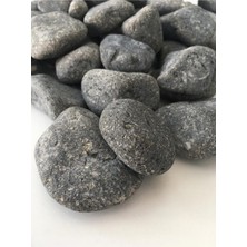 Siyah Bazalt Taş 2 kg 2,5-4 cm Bahçe ve Dekorasyon Taşı