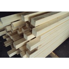 Ahşap Çıta 2X4X10 cm 50 Adet, Taslak ve Blok, Dayanıklı ve Çok Amaçlı Kullanım