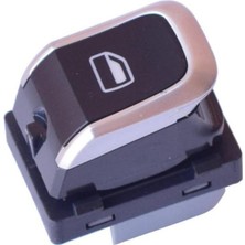 Krom Cam Düğmesi Anahtarı Tekli, Şık ve Dayanıklı Otomobil Parçası