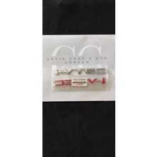 Honda I-Vtec Yazı Nikel (7235B) Honda I-Vtec Yazı Nikel Ithal