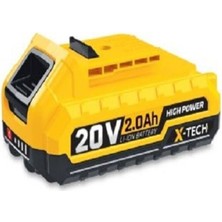 20V 2.0AH Batarya, Yüksek Güç ve Dayanıklılık Sağlar