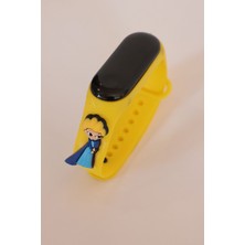 Renkli Dokunmatik Ekranlı Sevimli Çocuk Saati, Eğlenceli Figürlü Tasarım