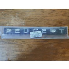 Peugeot Yazısı ''3008 5008'' Uyumlu (2009-2016) Bagaj Krom Logo Çift Taraflı Bantlı Orijinal Uyumlu