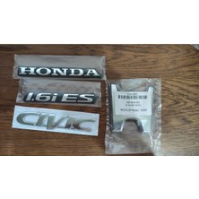 Honda Yazı, Civic Yazı, 1.6ies Yazı Ön Arması Seti 1998 - 2000 Modeller Arası Uyumlu