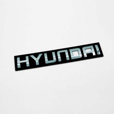 Hyundaı Arka Yazı Tek Tek Harfli Bagaj Yazı (Blue / I20 / I30 / İX35) En:17 cm Yükseklik: 2,6 cm