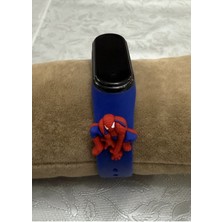 Mavi Çocuk Kol Saati, Dokunmatik Ekran, Su Geçirmez, Dijital Led, Silikon Kordonda