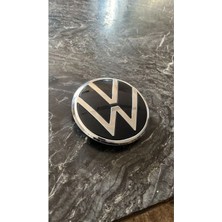 “vw Passat B8.5 2019-2023 Ön Panjur Arması Klipsli Piano Black Logo 5h0 853 601 D”