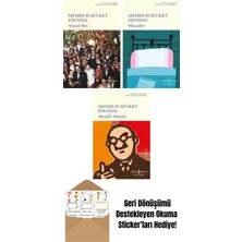 Memduh Şevket Esendal 3 Kitap Seti + Okuma Sticker'ları