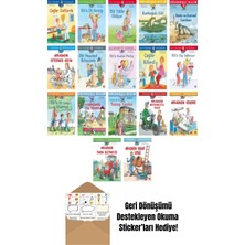 E. Gözde Dönmez 17 Kitap Seti + Okuma Sticker'ları
