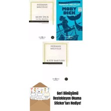 Herman Melville 3 Kitap Seti + Okuma Sticker'ları