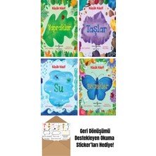 Carol Lawrence 4 Kitap Seti + Okuma Sticker'ları