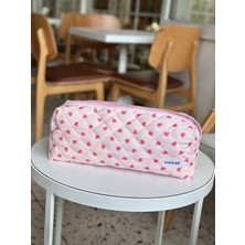 Çıtır Kalp Desenli Seyahat Çantası, Çok Renkli, Xl Boy, Şık ve Pratik Kullanım
