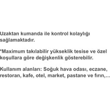 FujiPlus Flow Serisi Isıtıcısız 100 cm Hava Perdesi