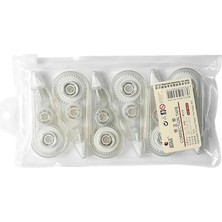 Gioio 1/6pcs Çalışma Beyaz Çıkış Taşınabilir Düzeltme Şeyler Yazıyor Öğrenciler Whiteout Kids Bantlar 6 Tipex Araçları Pcs Okul Malzemeleri Bant A-05 6 Pcs (Yurt Dışından)