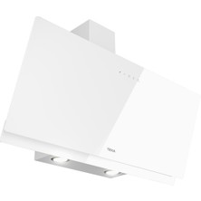 Teka DVN 94030 TTC WH Duvar Tipi Davlumbaz 445 m³/h Beyaz Cam 90 cm 112950009