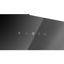 Teka DVN 74030 TTC BK Duvar Tipi Davlumbaz 445 m³/h Siyah Cam 70 cm 112950006