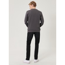 Lee Luke Slim Fit Düşük Bel Siyah Erkek Jean Pantolon