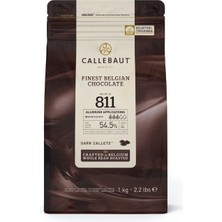 Callebaut 811 Bitter Kuvertür Drop Çikolata 1 Kg