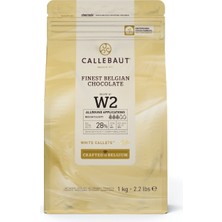 Callebaut W2 Beyaz Küvertür Drop Çikolata 1 Kg