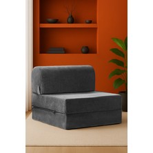 Homedius Magic Tek Kişilik Katlanır Yataklı Koltuk - Antrasit