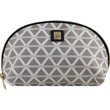 Şeffaf Bej Seyahat Makyaj Çantası, Pratik ve Şık Taşıma Çözümü