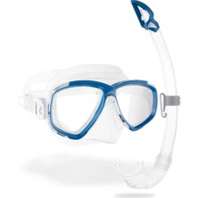 Cressi Perla Maske Mexico Şnorkel Set Clear/blue