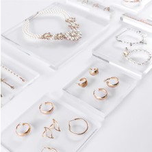 Şeffaf Pleksi Takı Sunum Standı, Şık ve Kullanışlı Akrilik Stant